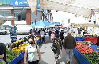 Tekirdağ’da pazarlar açıldı