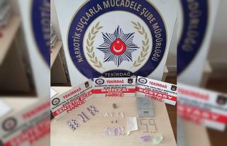 Tekirdağ’da uyuşturucu operasyonu