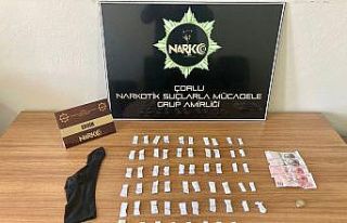 Tekirdağ’da uyuşturucu operasyonu: 1 gözaltı