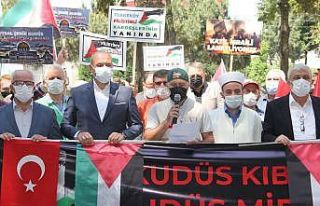 Tekkeköy’den İsrail’e kınama