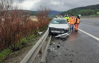 TEM’de kaza yapan MHP milletvekilleri yaralandı