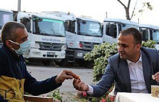 Temizlik kademesinde son çay, son simit