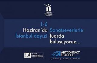 Tepebaşı’nın eserleri Artcontact İstanbul’da...