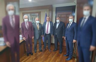 TESK’i ziyaret ederek taleplerini aktaran ÇESOB...