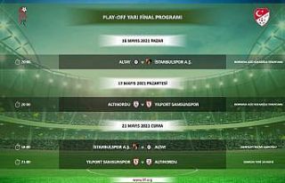 TFF 1. Lig play-off maçlarının programı belli...