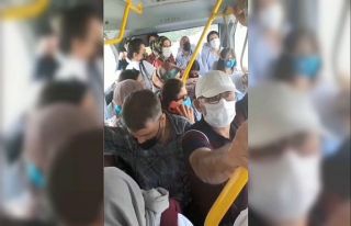 Toplu taşıma izdihamı