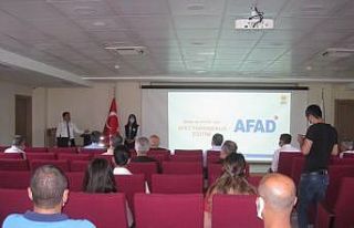 Tunceli’de Afet Farkındalık Eğitimi