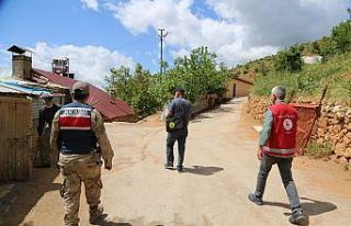 Tunceli’de destek ödemeleri evlerde yapılıyor