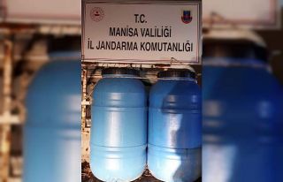 Turgutlu sahte içki operasyonu