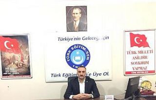 Türk Eğitim-Sen Van Şube Başkanlığına Yürektürk...
