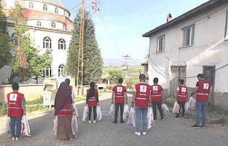 Türk Kızılayı Hisarcık’ta 2 bin Ramazan pidesi...