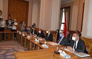 Türk ve Mısır heyetleri arasındaki siyasi istişareler...