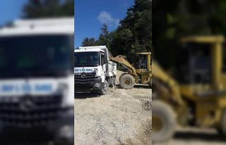 Türkeli’de asfaltlama çalışmalarına başlandı