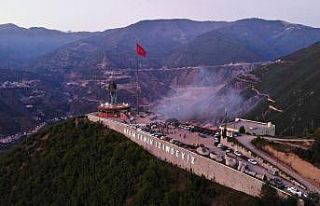 Türkiye’nin en büyük Atatürk heykelinde şampiyonluk...