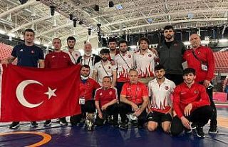 U23 Avrupa Güreş Şampiyonası’nda Grekoromen...