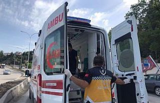 ’U’ dönüş yaptığı esnada motosiklet ile...