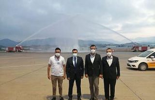 Ukrayna’dan Gazipaşa’ya ilk charter seferi