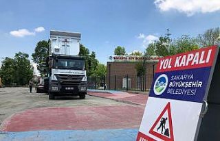 Ulaşımı kolaylaştıracak güzergah sıcak asfaltla...