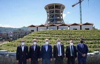 Ulaştırma ve Altyapı Bakanı Adil Karaismailoğlu,...