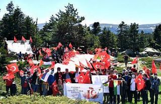 Uludağ’ın zirvesinden dünyaya birlik ve barış...