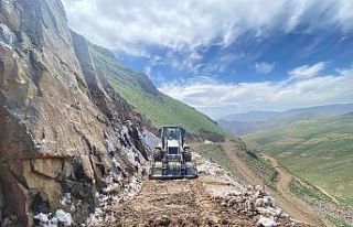 Uludere’deki yayla yolları açılıyor