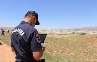 Ürgüp’te 90 yaşındaki yaşlı adam her yerde...