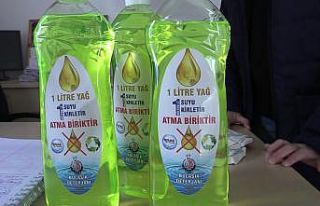 Uşak Belediyesi atık yağ getirenleri ödüllendiriyor