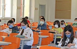 ÜYEP yeni öğrencileri için sınav yaptı