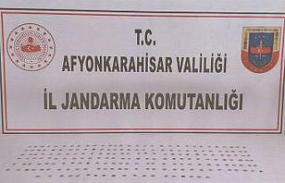 Üzerinde 199 tarihi sikke ile yakalandı