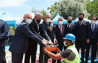 Vali Ayyıldız, Hz. Ali Camii temel atma törenine...