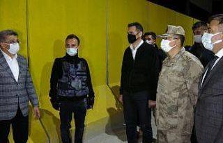 Vali Bilmez, şehir giriş noktalarını denetledi