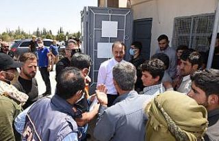 Vali Erin Telabyad’da İncelemelerde Bulundu