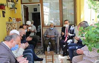 Vali Erin’den Kaymakam Ongu’nun ailesine başsağlığı...