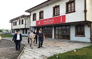 Vali İlhami Aktaş, Ayvacık Geri Gönderme Merkezinde...