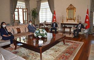 Vali Karadeniz Başkan Ergün ve Müdür Ataseven’i...