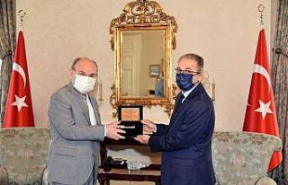 Vali Karadeniz konuklarını ağırladı