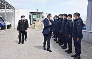 Vali, polis ve jandarmanın bayramını kutladı