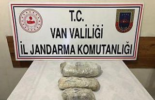 Van’da 5 kilo 195 gram esrar ele geçirildi
