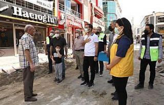 Van’da caddeler yenileniyor