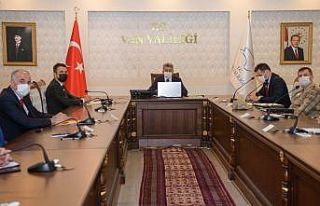 Van’da sosyal destek ödemeleri konulu toplantı