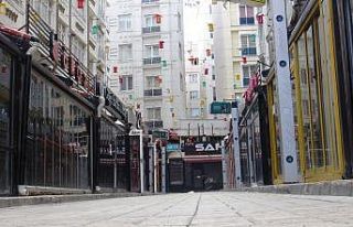 Van’da tam kapanma sessizliği