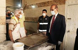 Yalçınkaya denetimlere eşlik etti