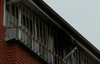 Yangında 5 kişi dumandan zehirlendi