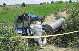 Yaşlı adam traktör kabininde ölü olarak bulundu