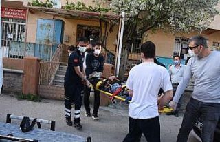 Yaşlı kadının evine koçbaşıyla girildi
