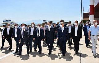 Yenişehir Havaalanında uçuşlar yeniden başladı