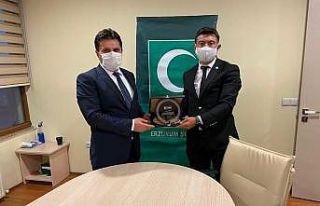 Yeşilay Erzurum Şube Başkanlığında görev değişimi