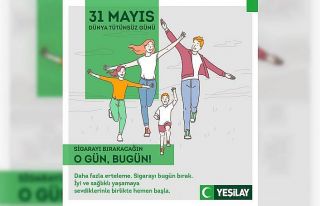 Yeşilay’dan sigara bırakma çağrısı