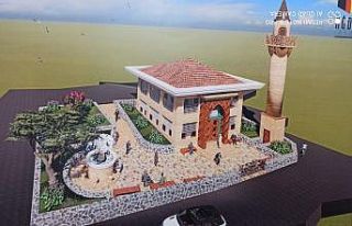 Yıkılan Balçıkhisar köyü camisi hayırseverlerden...