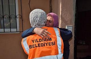 Yıldırım Belediyesi şehit annelerini unutmadı
